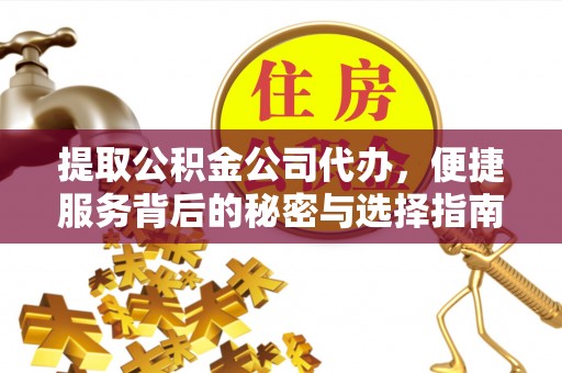 江夏提取公积金公司代办，便捷服务背后的秘密与选择指南