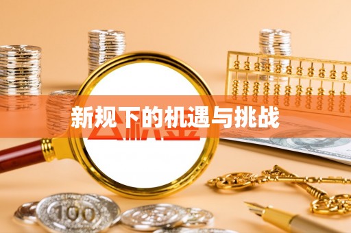 江夏新规下的机遇与挑战