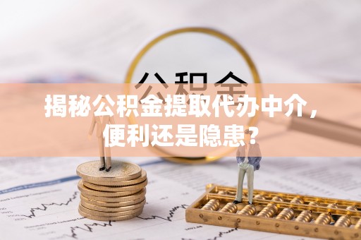 江夏揭秘公积金提取代办中介，便利还是隐患？