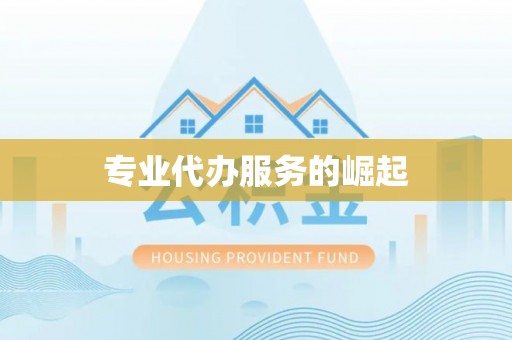 江夏专业代办服务的崛起