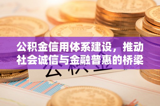 江夏公积金信用体系建设，推动社会诚信与金融普惠的桥梁