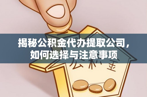 江夏揭秘公积金代办提取公司，如何选择与注意事项