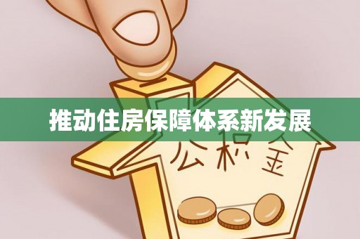 江夏推动住房保障体系新发展