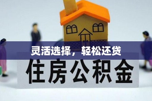江夏灵活选择，轻松还贷