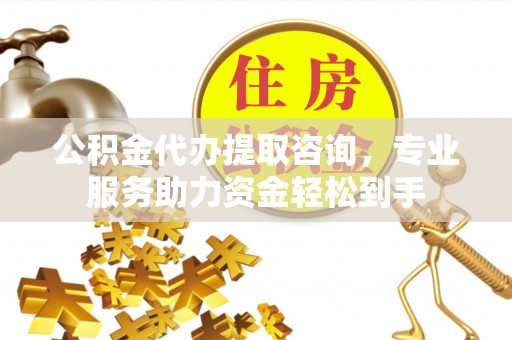 江夏公积金代办提取咨询，专业服务助力资金轻松到手