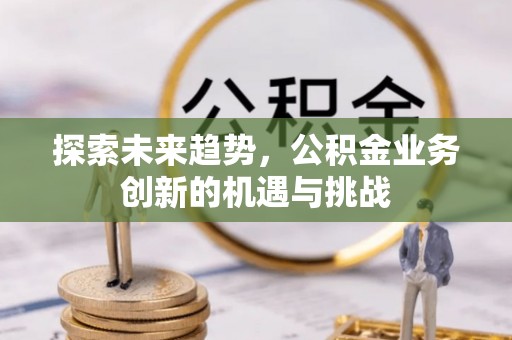 江夏探索未来趋势，公积金业务创新的机遇与挑战