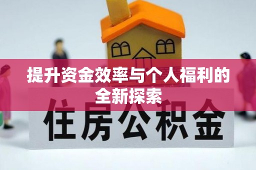 江夏提升资金效率与个人福利的全新探索