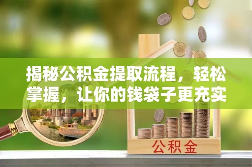 江夏揭秘公积金提取流程，轻松掌握，让你的钱袋子更充实