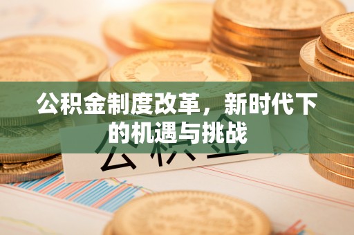 江夏公积金制度改革，新时代下的机遇与挑战